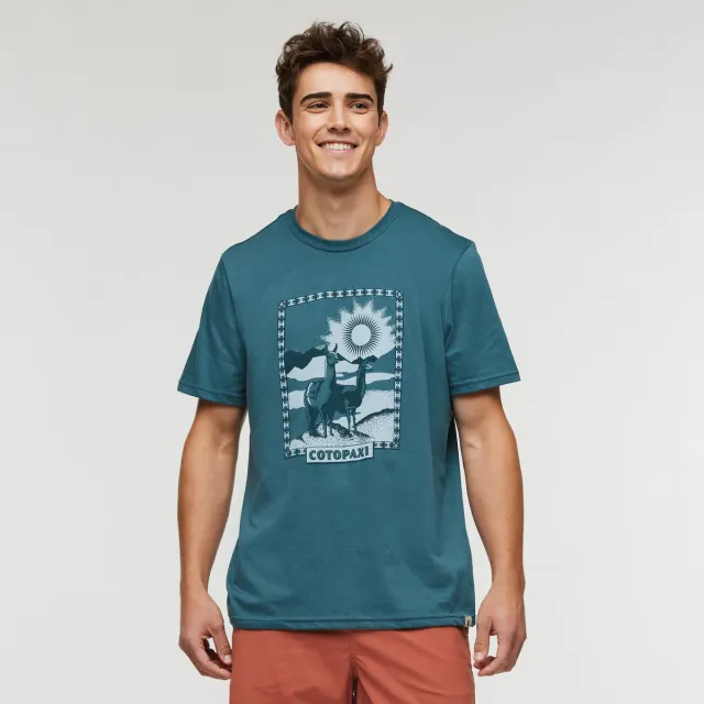 Cotopaxi Llama Greetings t-shirt homme coton bio