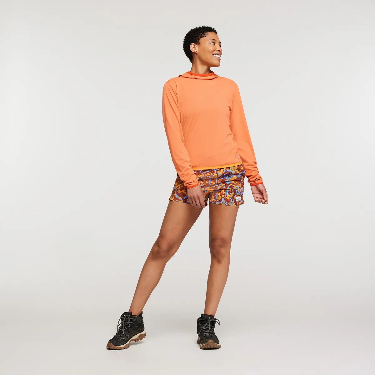 Cotopaxi Sombra Sun Hoodie sweat à capuche femme Nectar anti-UV