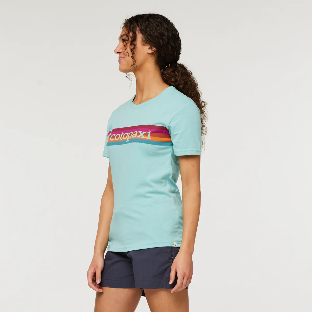 Cotopaxi Horizon t-shirt femme Heather Grey équitable