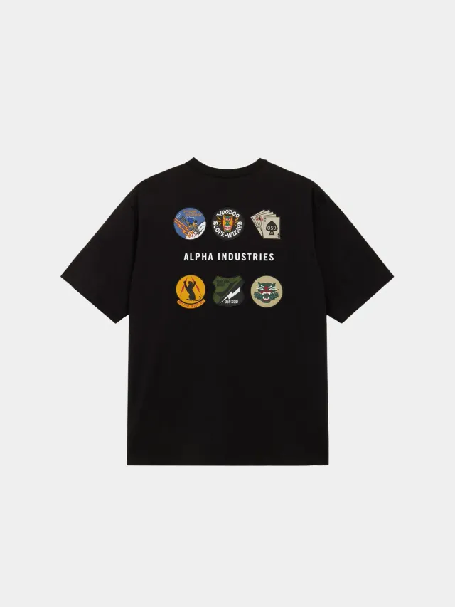 Alpha Industries Patched Tee t-shirt noir coton