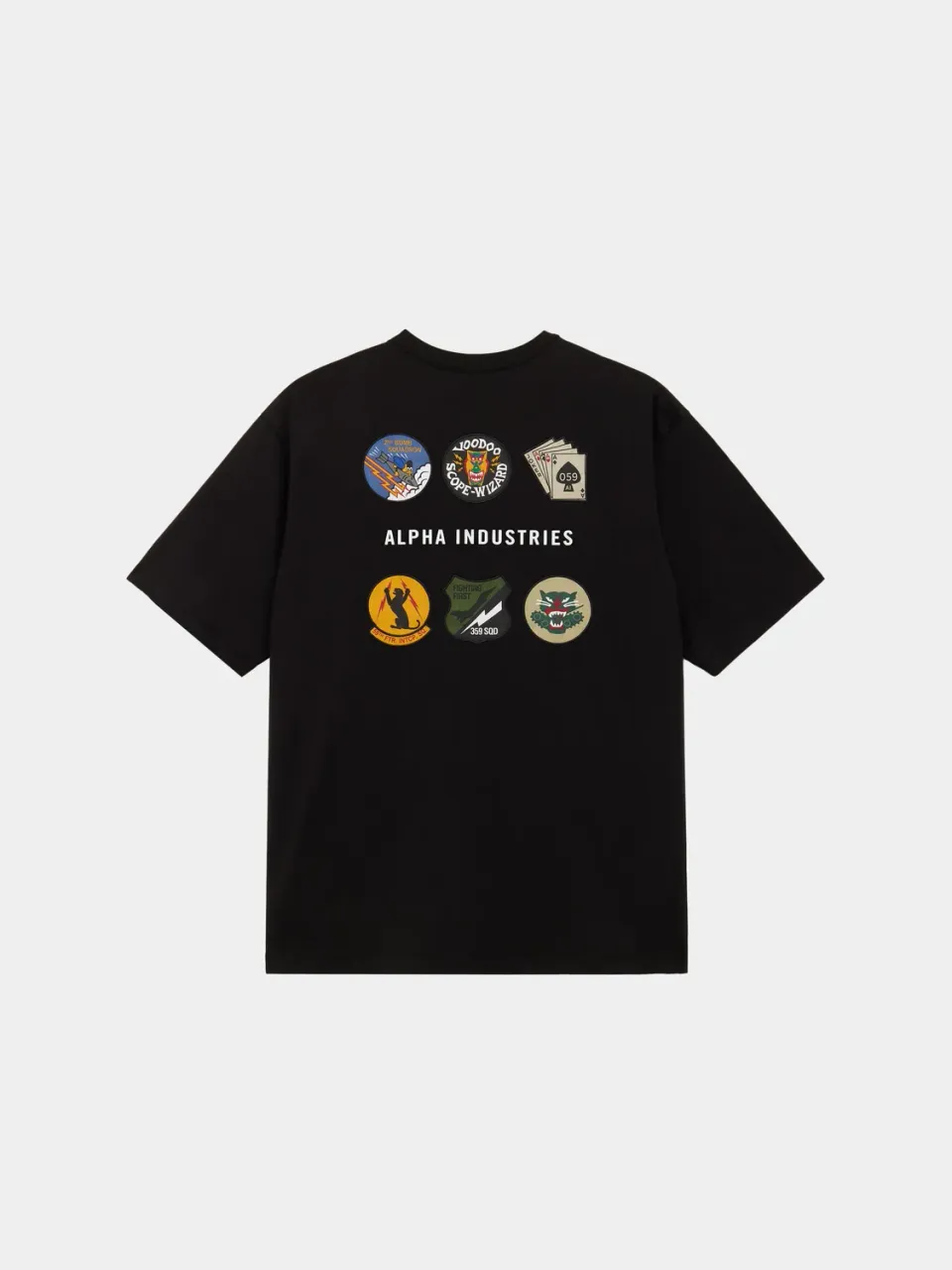 Alpha Industries Patched Tee t-shirt noir coton