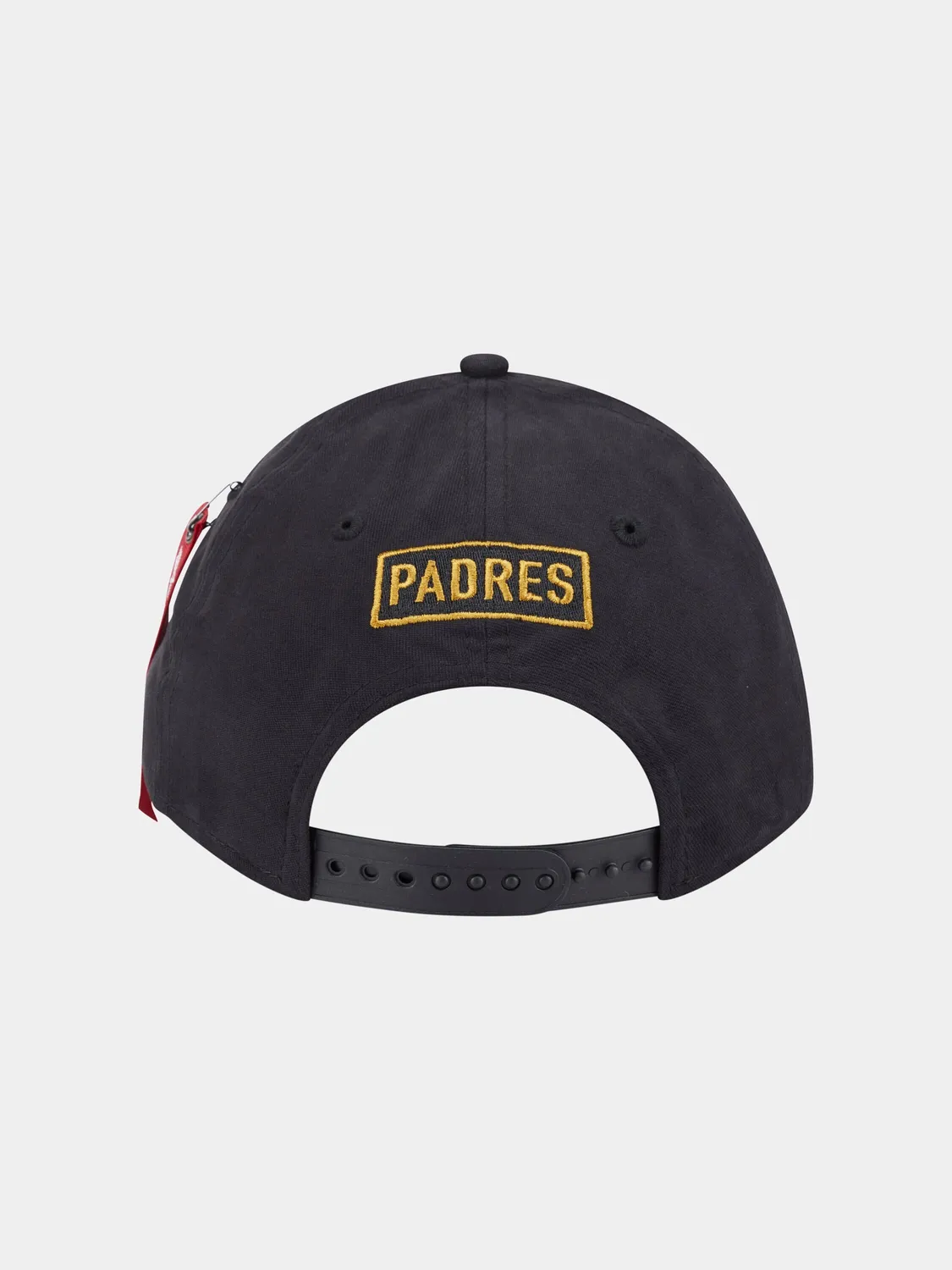 Alpha Industries Padres New Era casquette noire broderie réglable