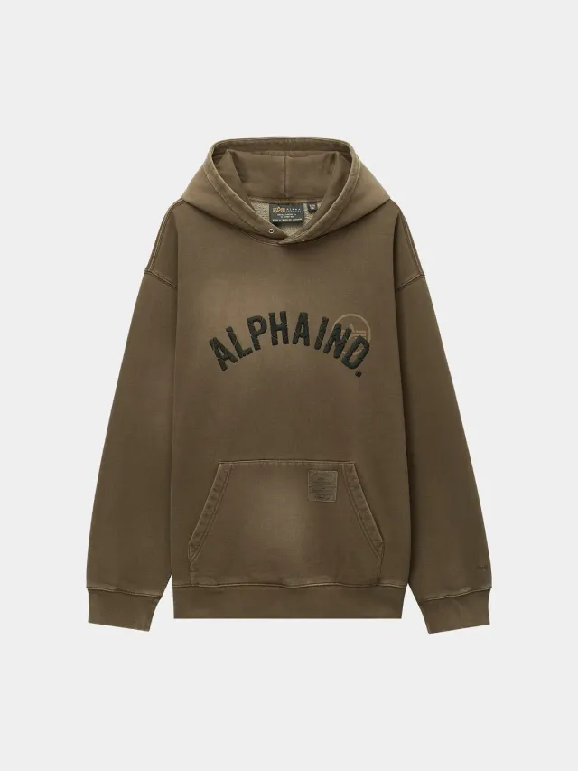 Alpha Industries UNFRM Washed hoodie sweat délavé