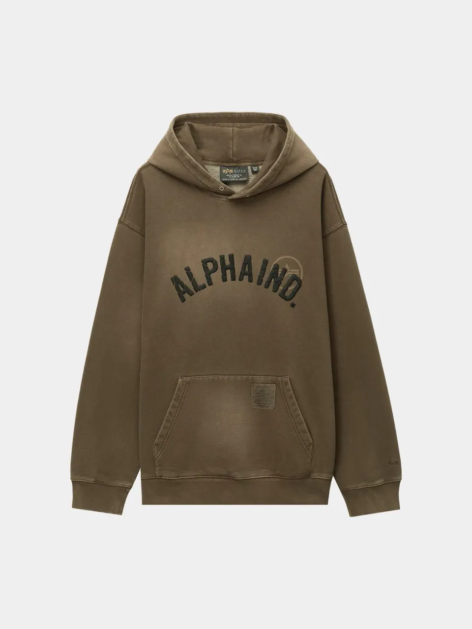 Alpha Industries UNFRM Washed hoodie sweat délavé
