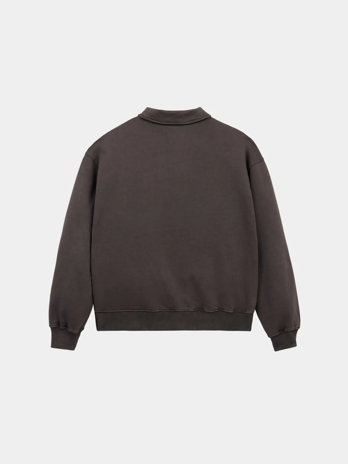 Alpha Industries Essential Battlewash Sweat Zip Hickory Coton