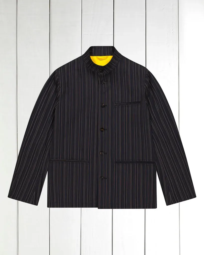 Hollington Megève veste coton stretch rayures dorées
