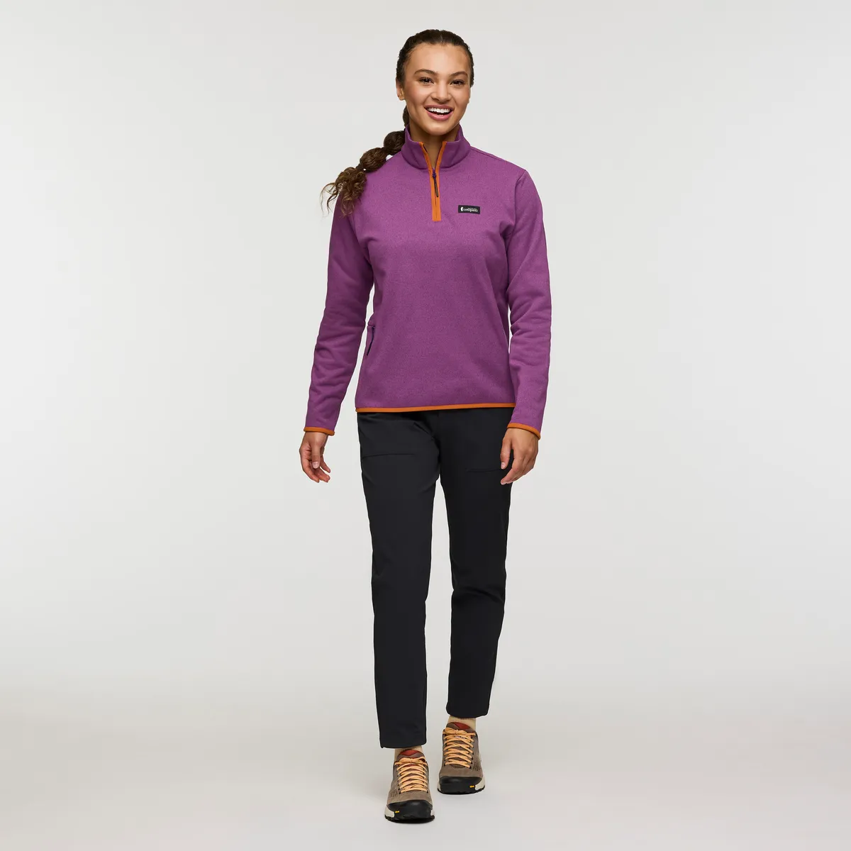 Cotopaxi Envo polaire femme quart zip douce recyclée