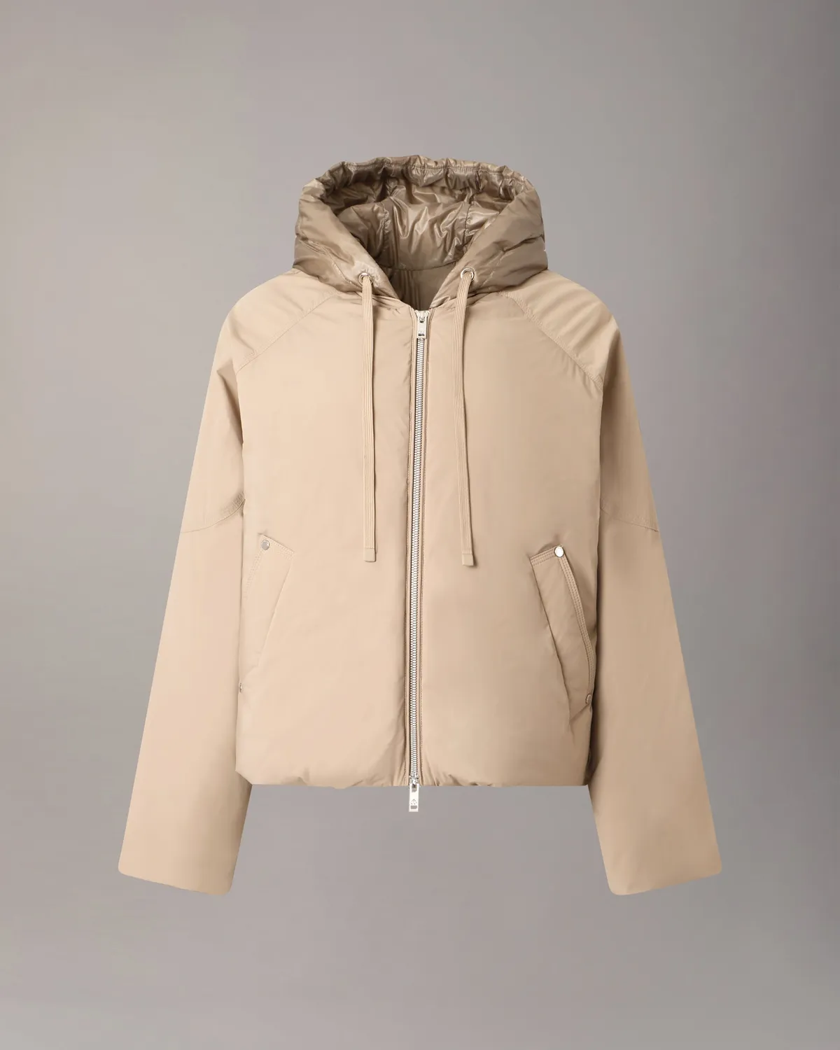 Moose Knuckles Tegan blouson bomber Ashen léger déperlant