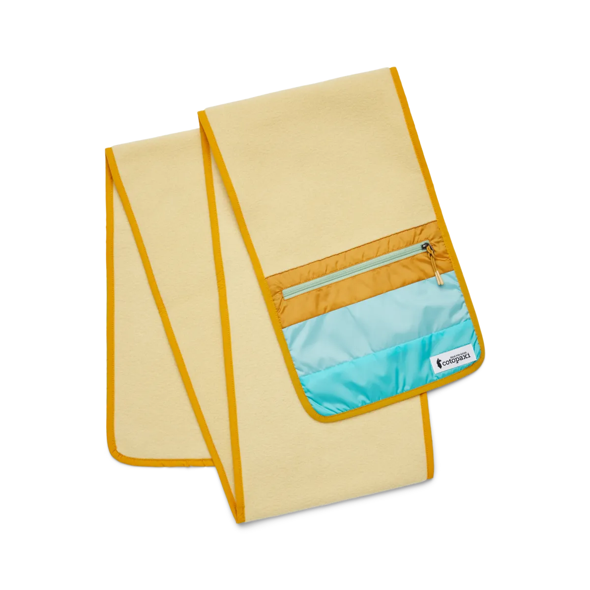Cotopaxi Teca écharpe polaire poche zippée color-block