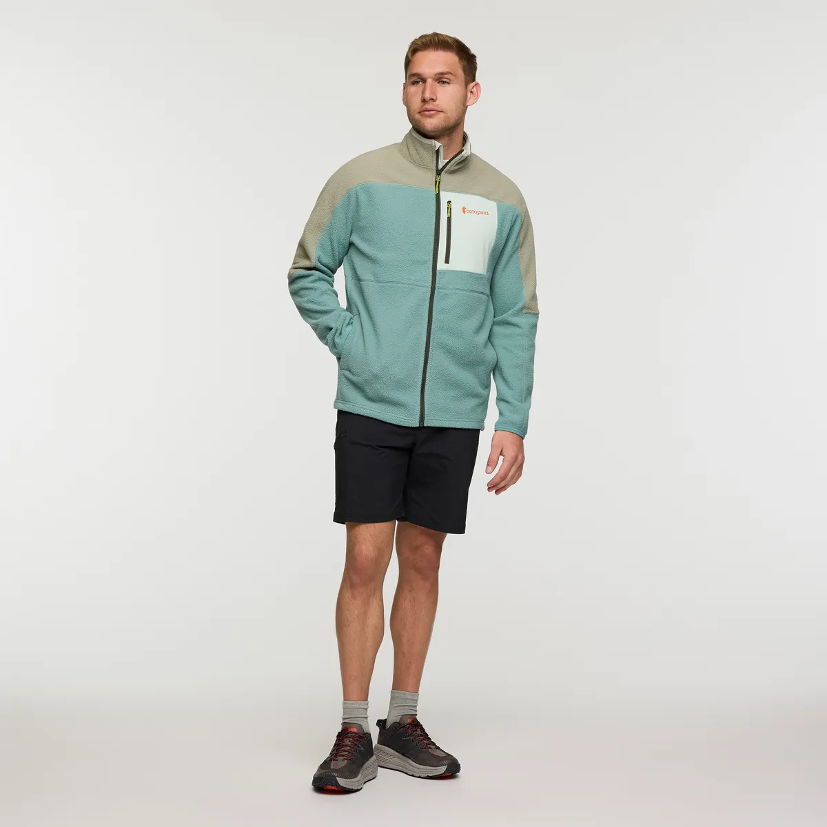 Cotopaxi Abrazo veste polaire homme zippée Atlantic