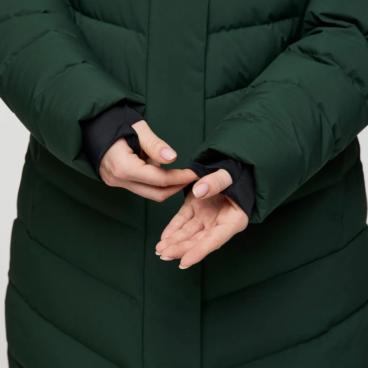 Cotopaxi Alivio parka duvet femme longue noire