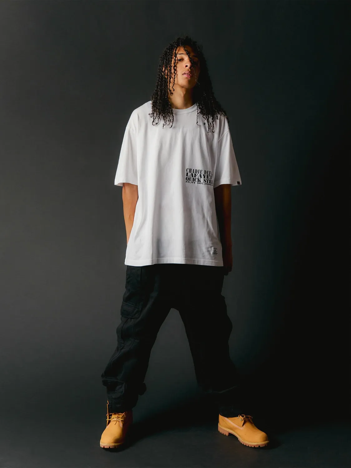 Alpha Industries Chadie Sonar tee blanc coton