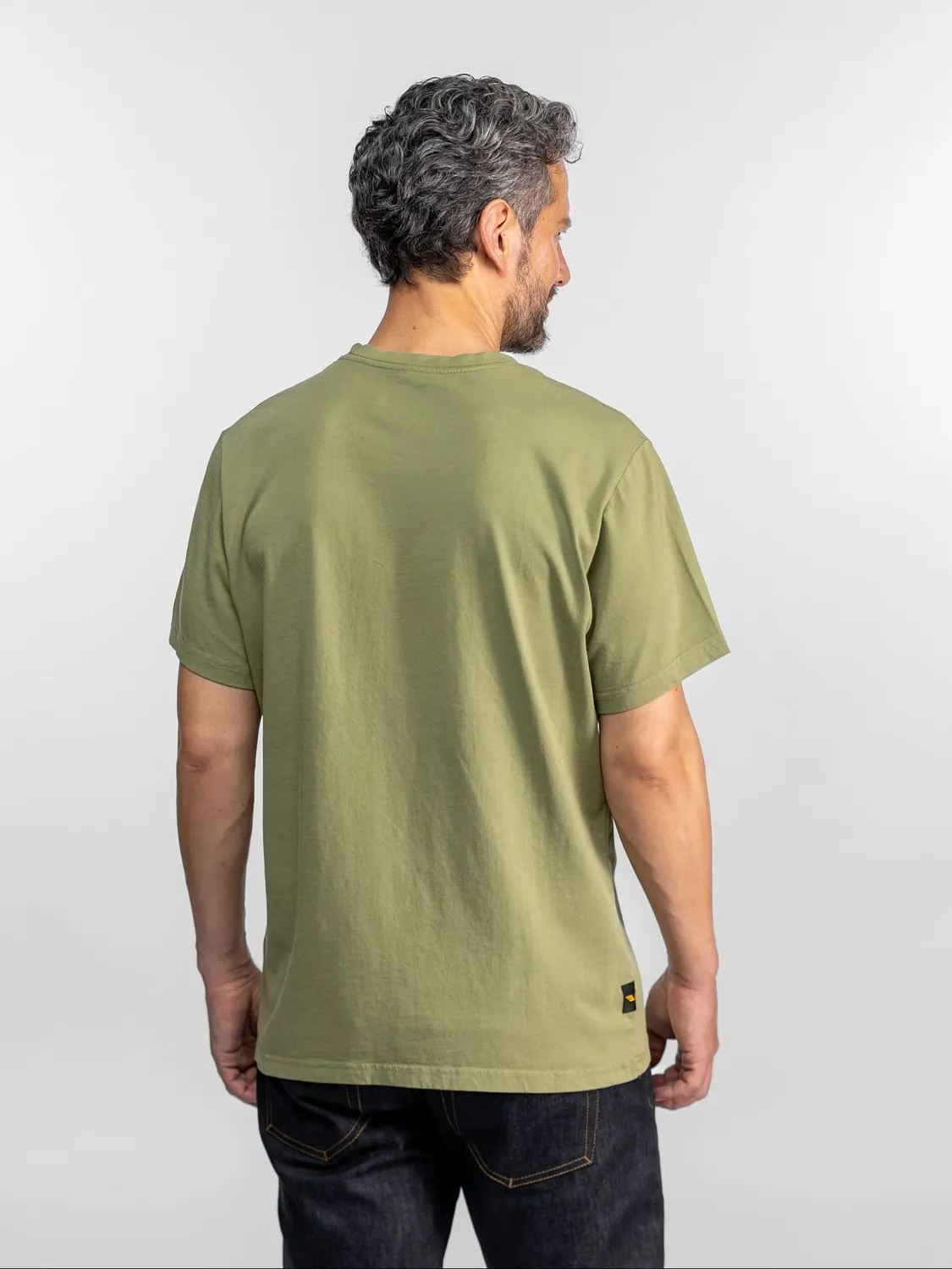 Daytona Gowrie t-shirt vintage homme Black 260g stone wash