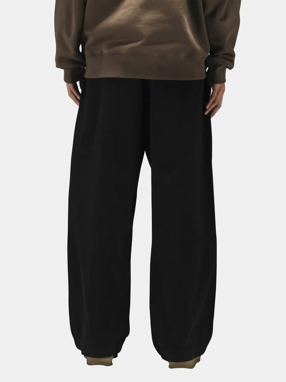 Alpha Industries Oversized Washed pantalon noir coton