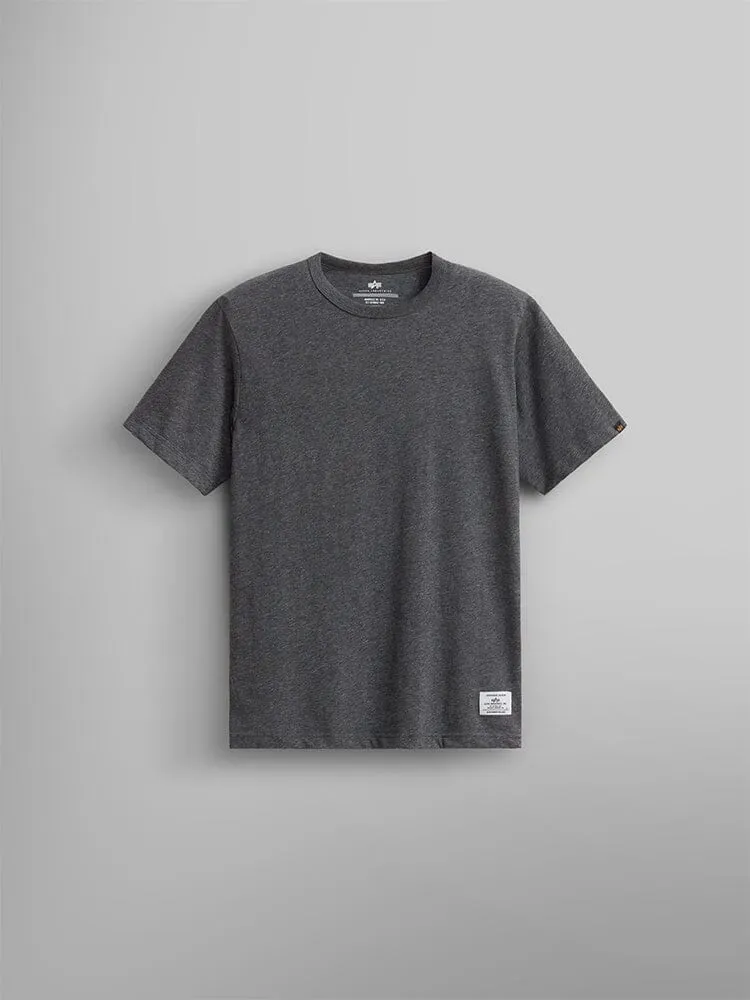 Alpha Industries Essential T-shirt Relaxed gris chiné coton
