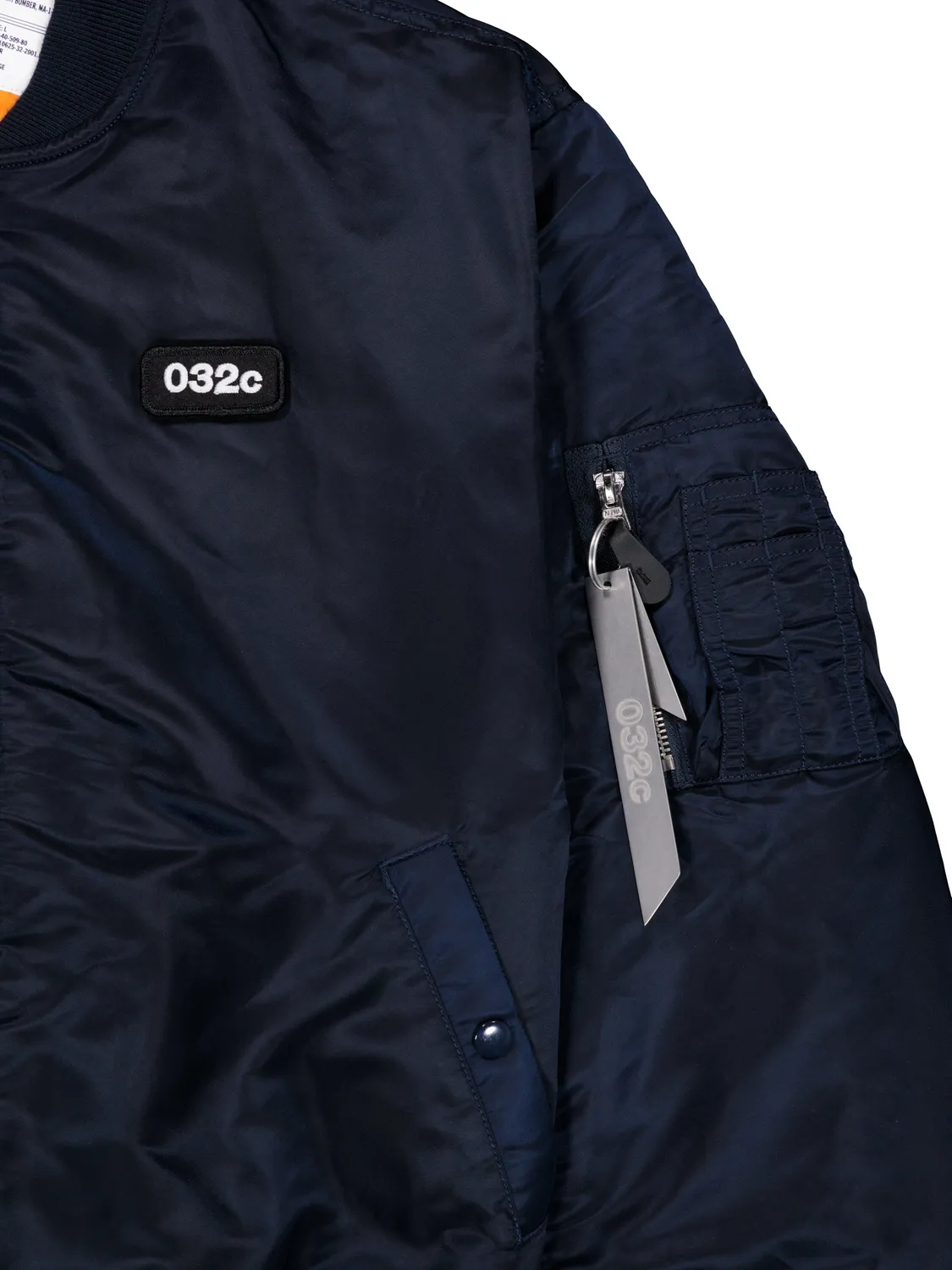 Alpha Industries X 032C Flight bomber bleu réversible