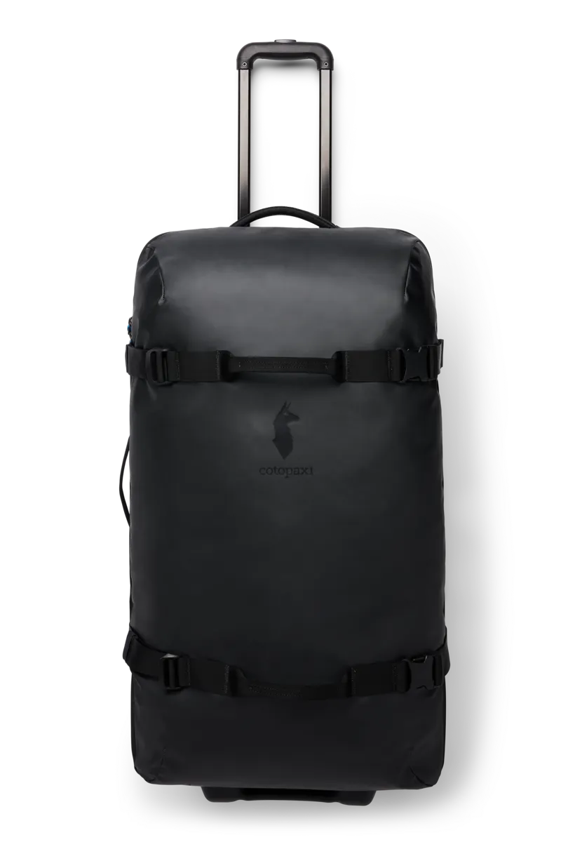 Cotopaxi Allpa 100L sac à roulettes noir résistant