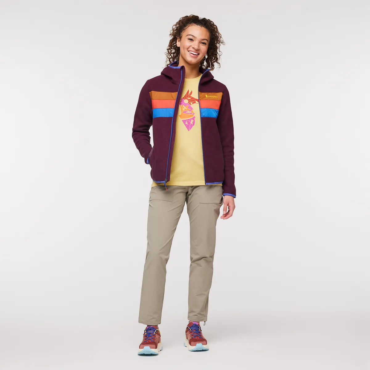 Cotopaxi Teca Fleece Hooded Full-Zip veste polaire femme recyclée