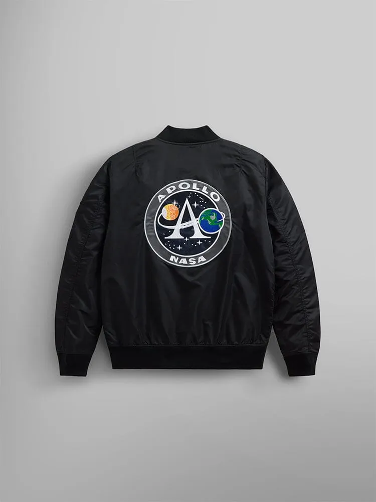 Alpha Industries L-2B Apollo bomber noir nylon patches NASA