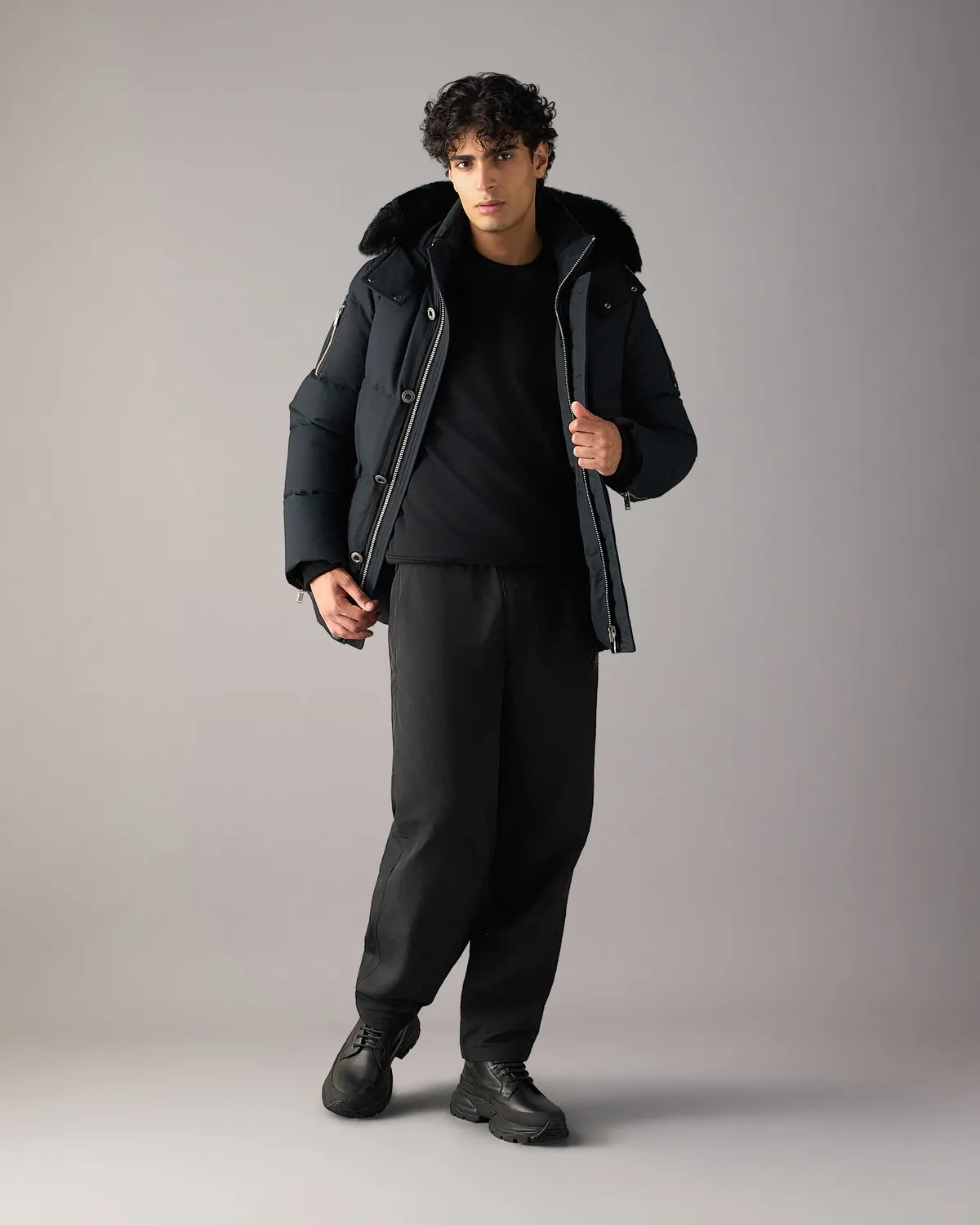 Moose Knuckles Original 3Q doudoune Navy grand froid
