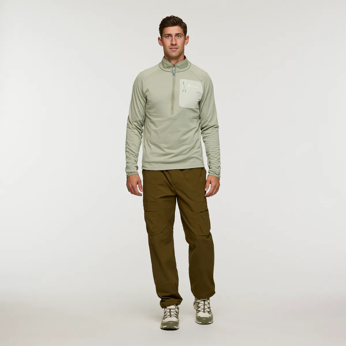Cotopaxi Otero Half-Zip polaire homme Drizzle chaude
