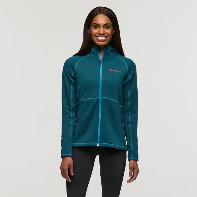 Cotopaxi Tempa Fleece Hooded Jacket polaire femme Pebble