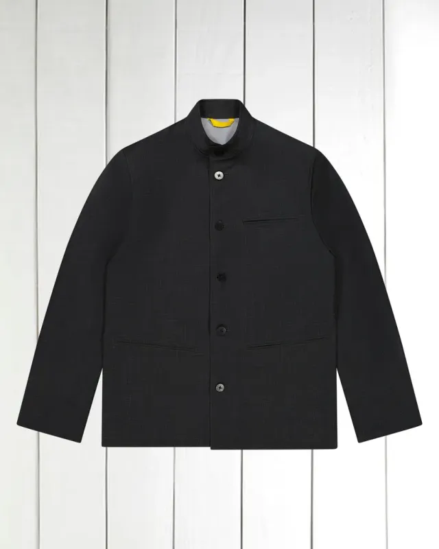 Hollington Megève veste laine noire légère