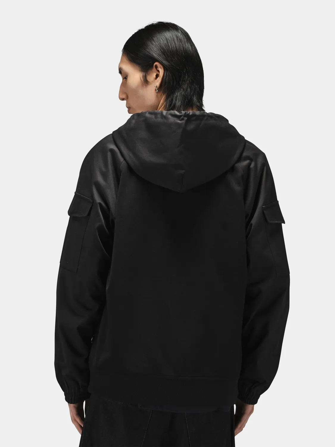 Alpha Industries M-65 Zip Up Hoodie sweat noir zippé
