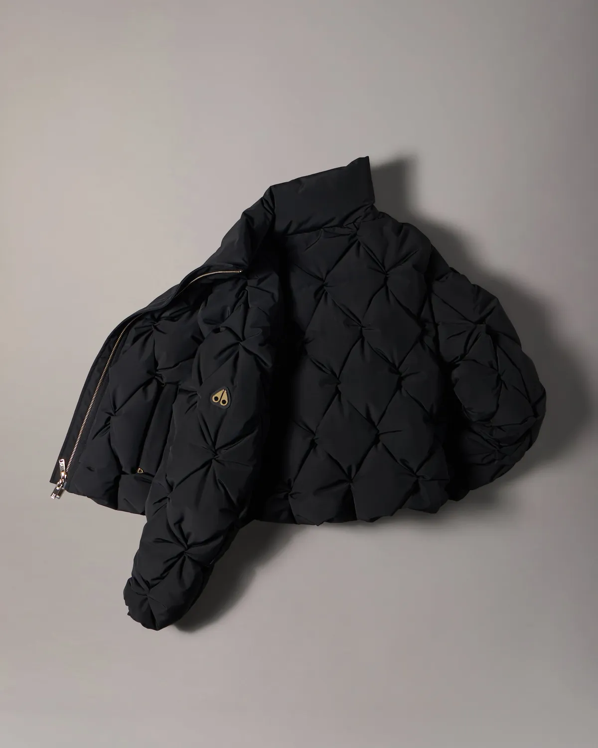 Moose Knuckles Glint Tufted doudoune noire duvet
