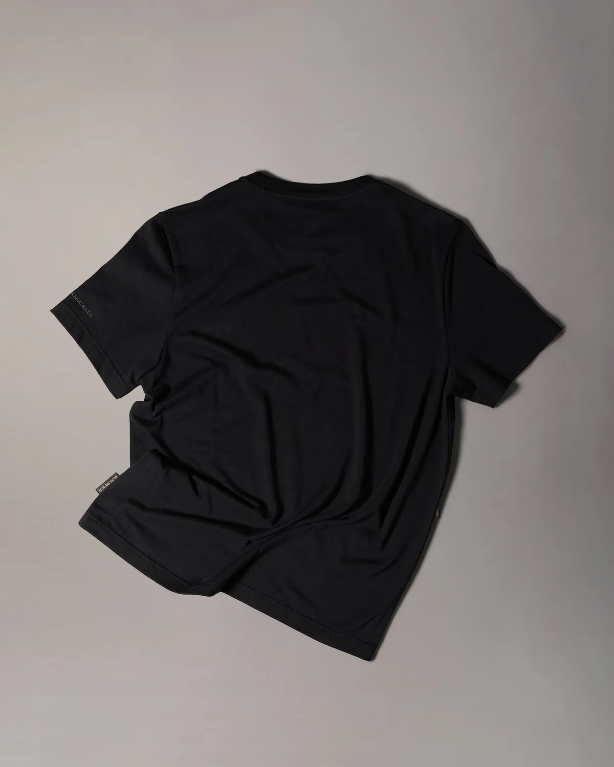 Moose Knuckles Crescent T-Shirt Homme Noir Coton Luxe