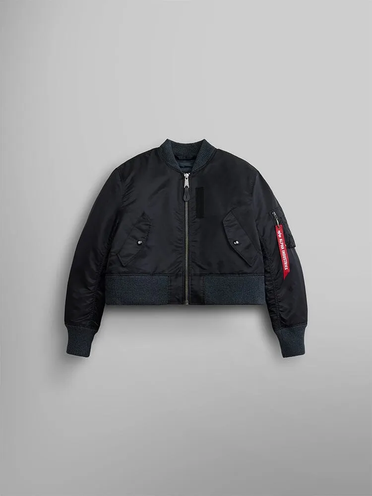 Alpha Industries MA-1 3-en-1 blouson matelassé femme noir