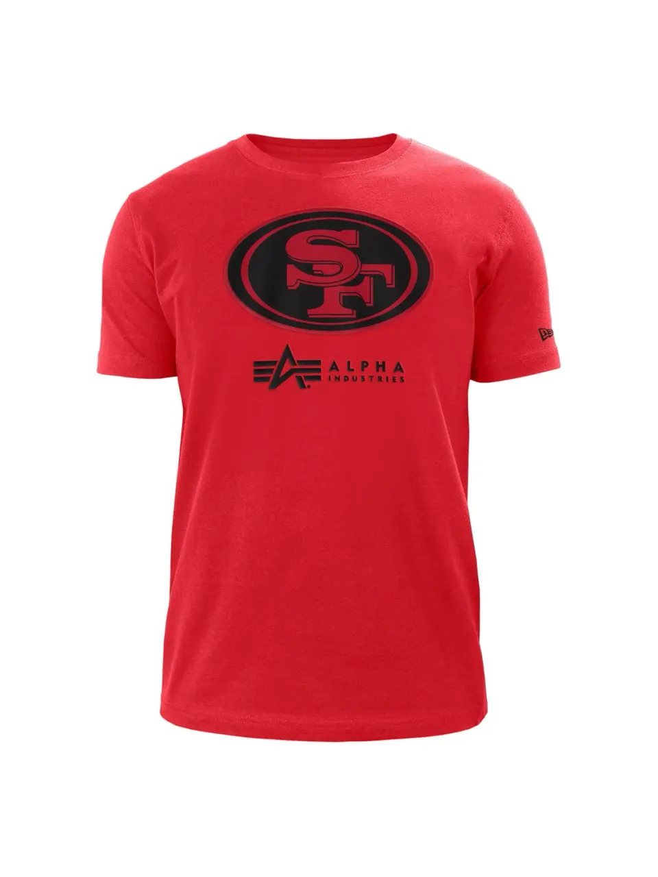 Alpha Industries 49ers t-shirt rouge coton homme