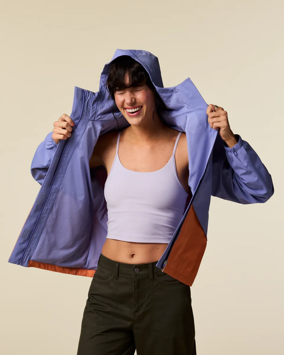 Cotopaxi Rayu Rain Jacket veste pluie femme Aster imperméable