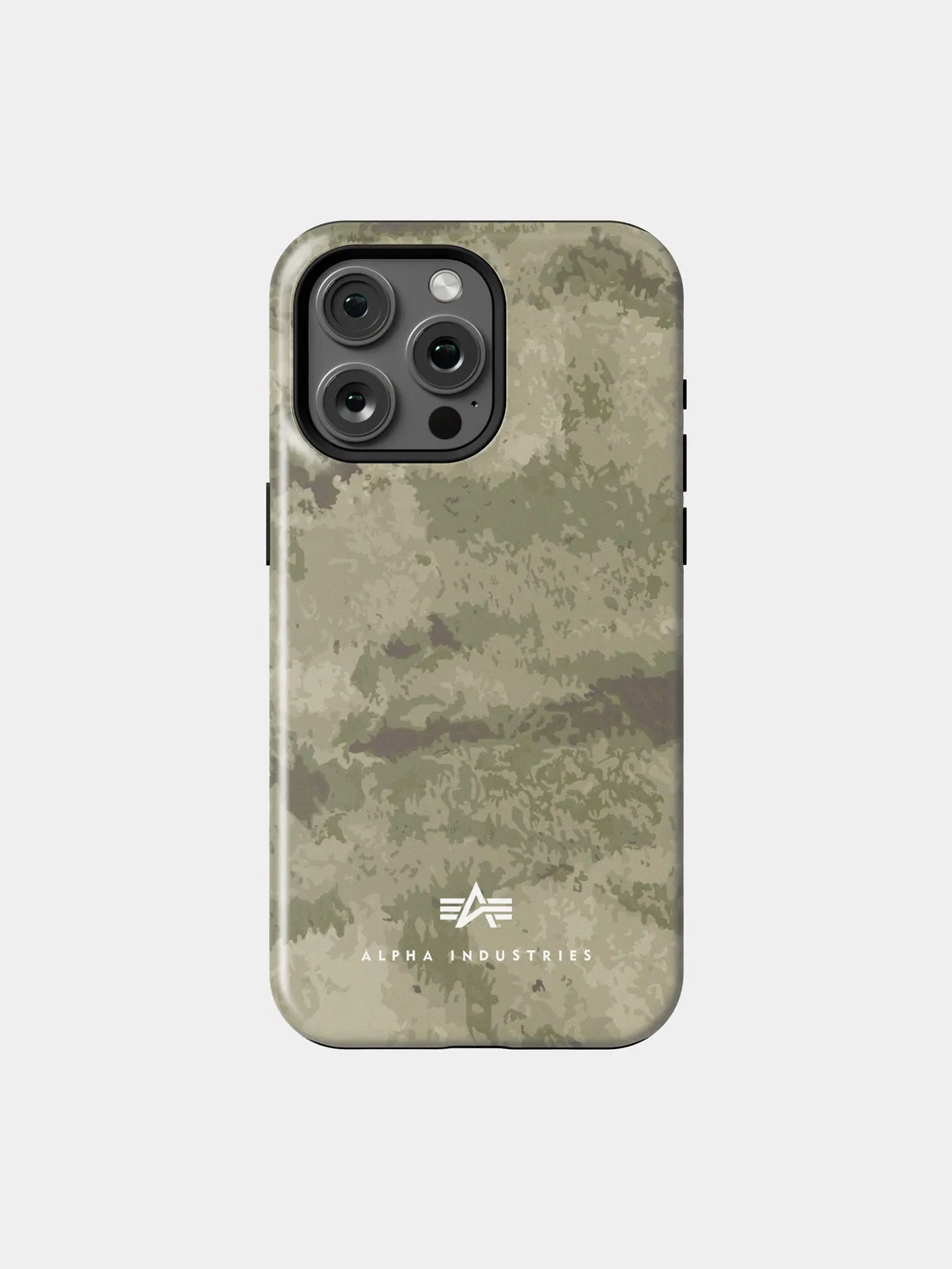 Alpha Industries iPhone 15 Pro Max Coque MagSafe Orange Rigide