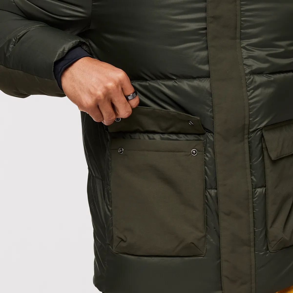 Cotopaxi Solazo Down Parka parka homme Chestnut duvet chaud