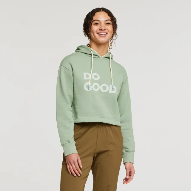 Cotopaxi Do Good sweat court femme Pine coton bio
