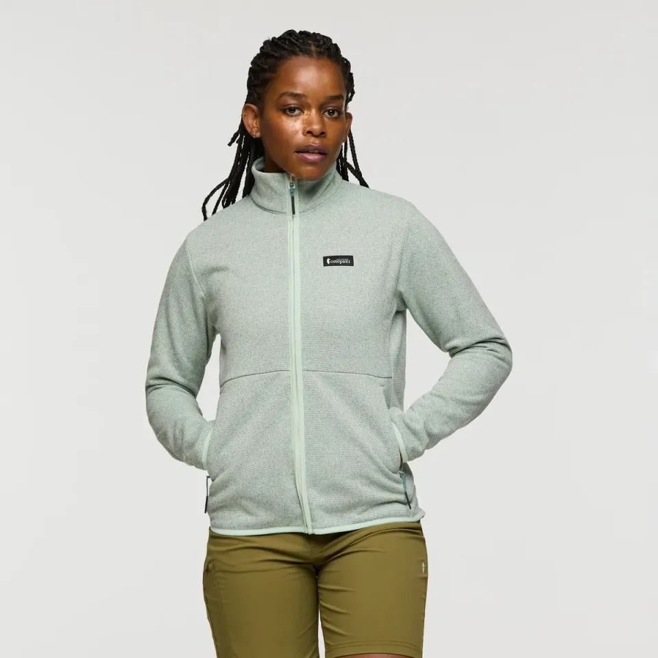 Cotopaxi Envo veste polaire femme Heather Foam zippée