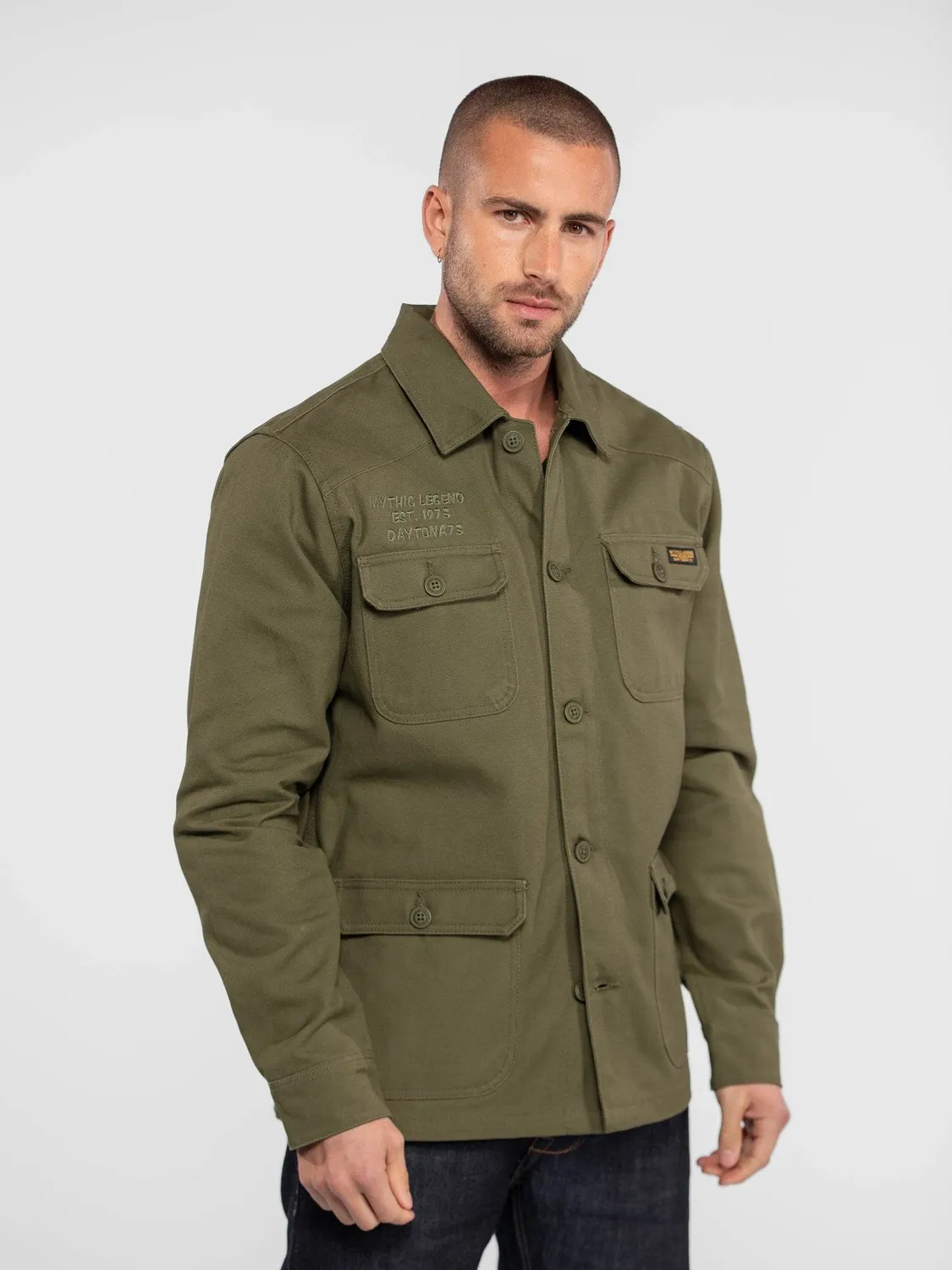 Daytona Lapaz veste worker toile olive
