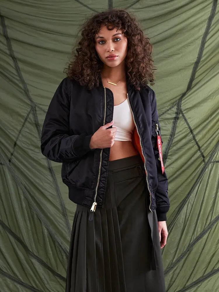 Alpha Industries MA-1 Bomber Femme réversible sage