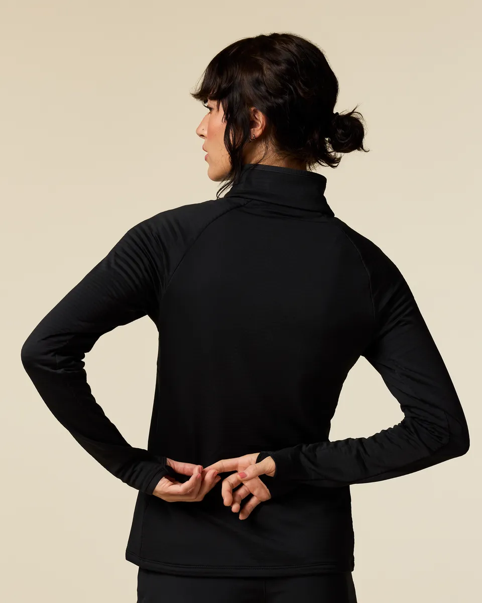 Cotopaxi Otero Half-Zip polaire femme Crimson respirant
