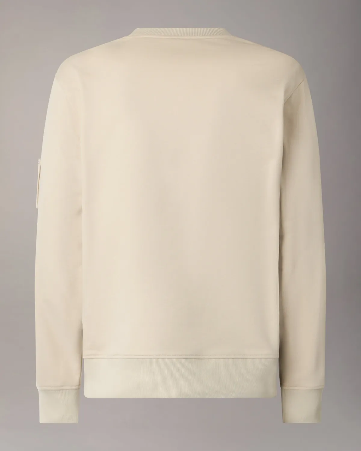Moose Knuckles Hartsfield Crewneck sweat alabaster coton
