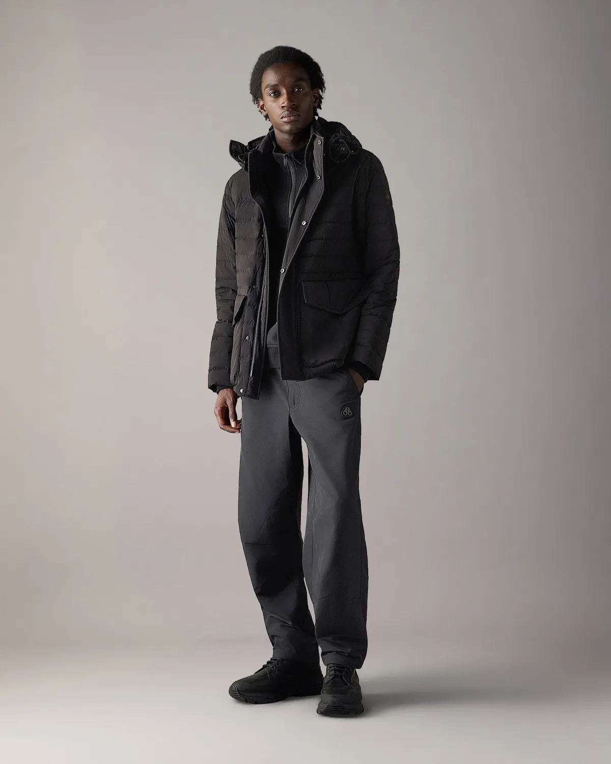 Moose Knuckles Greystone doudoune homme black
