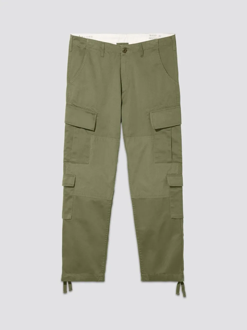 Alpha Industries ACU pantalon cargo olive homme