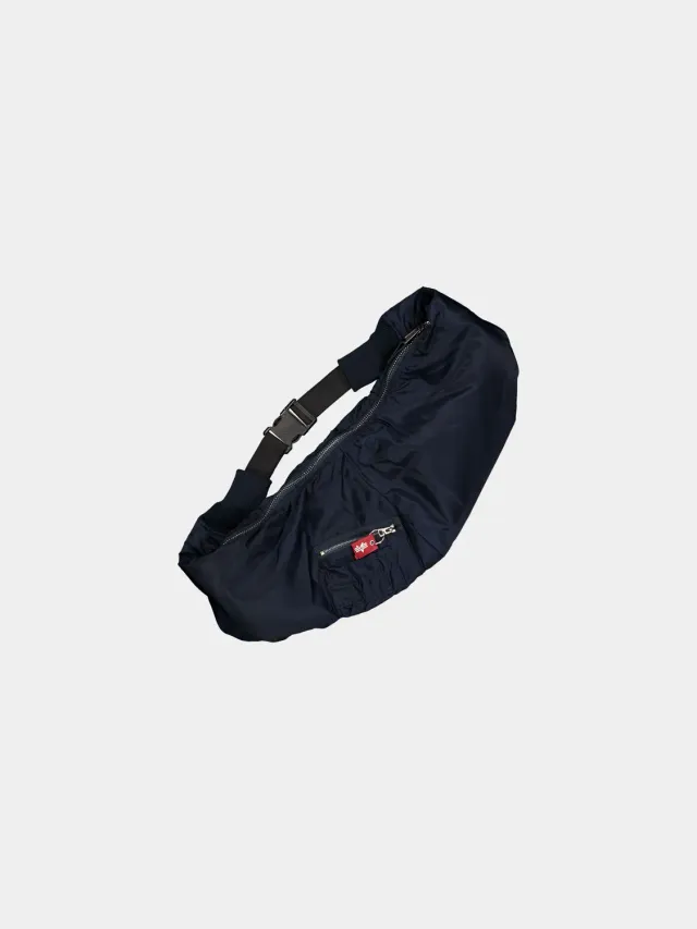 Prototypes x Alpha Bomber Sleeve sac banane navy