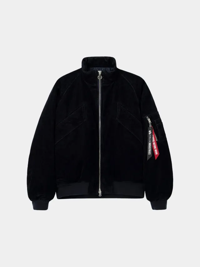 Alpha Industries MA-1 Velvet Denim blouson marine
