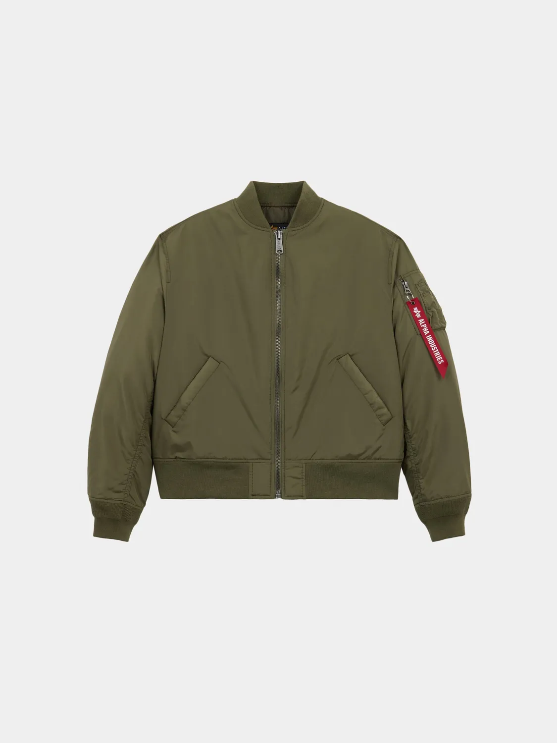 Alpha Industries MA-1 Oxford blouson bomber femme noir
