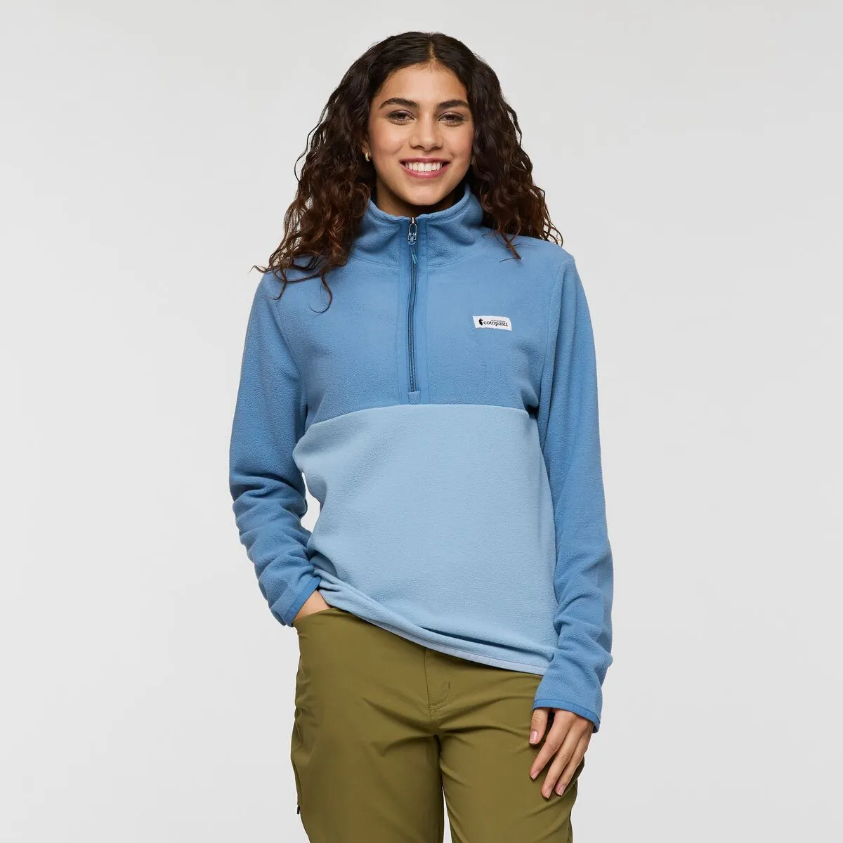 Cotopaxi Amado Fleece Pullover polaire femme Fjord demi-zip