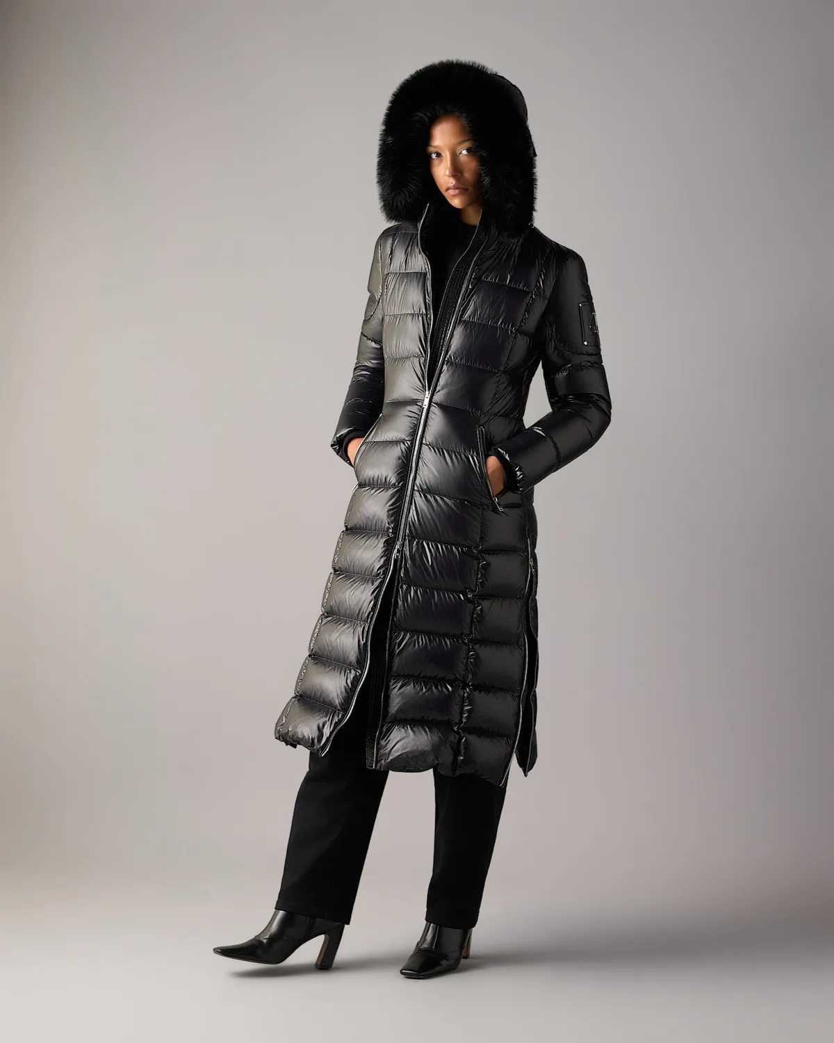 Moose Knuckles Celestia parka longue duvet noir