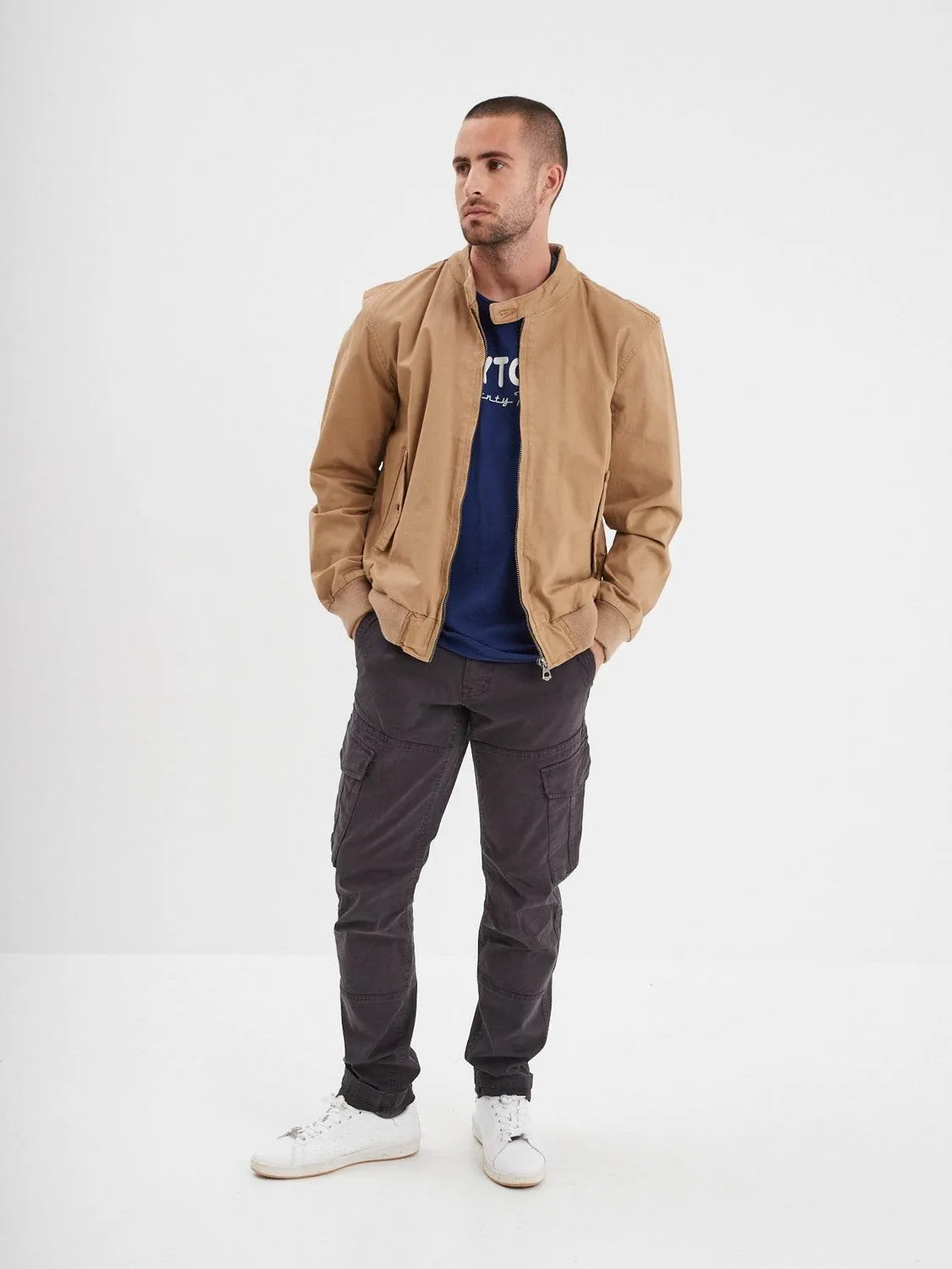 DAYTONA Lennox veste homme coton sergé coupe bomber