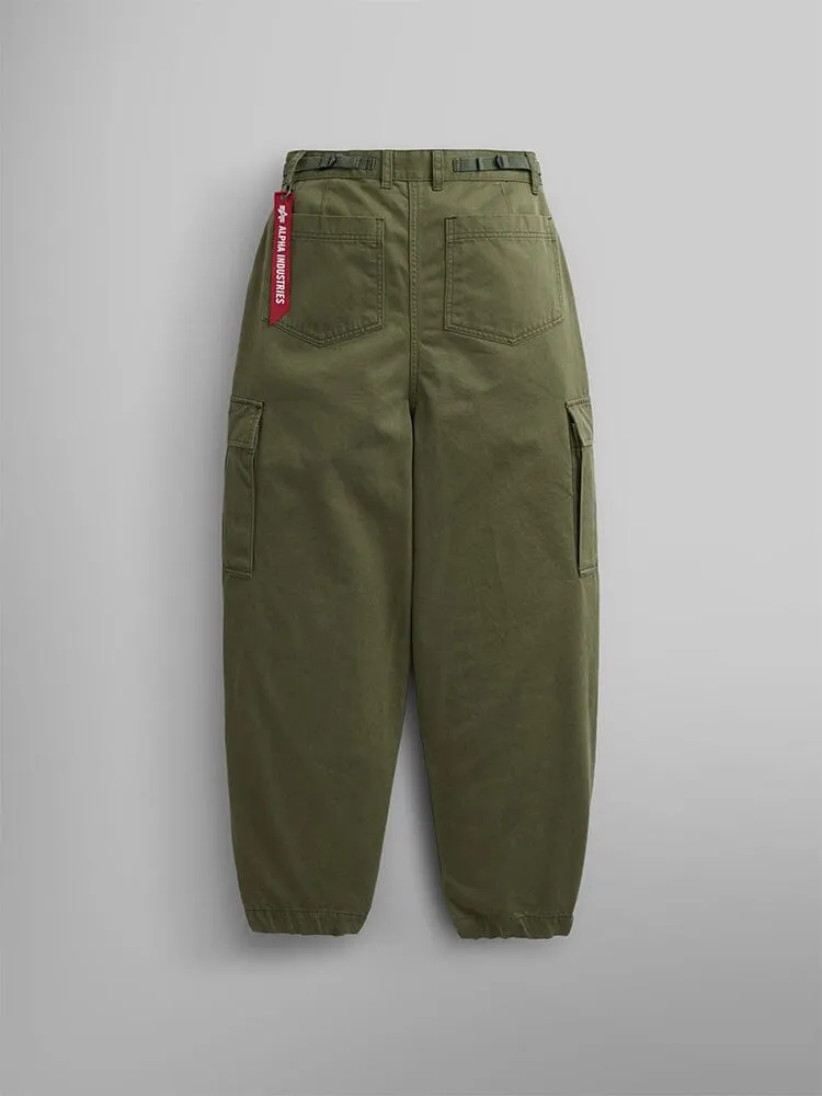 Alpha Industries M-65 pantalon cargo femme vert coton
